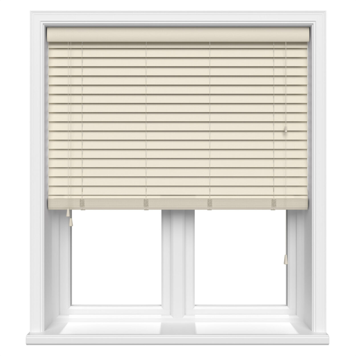 lifetime grain cream wood venetian blind 1