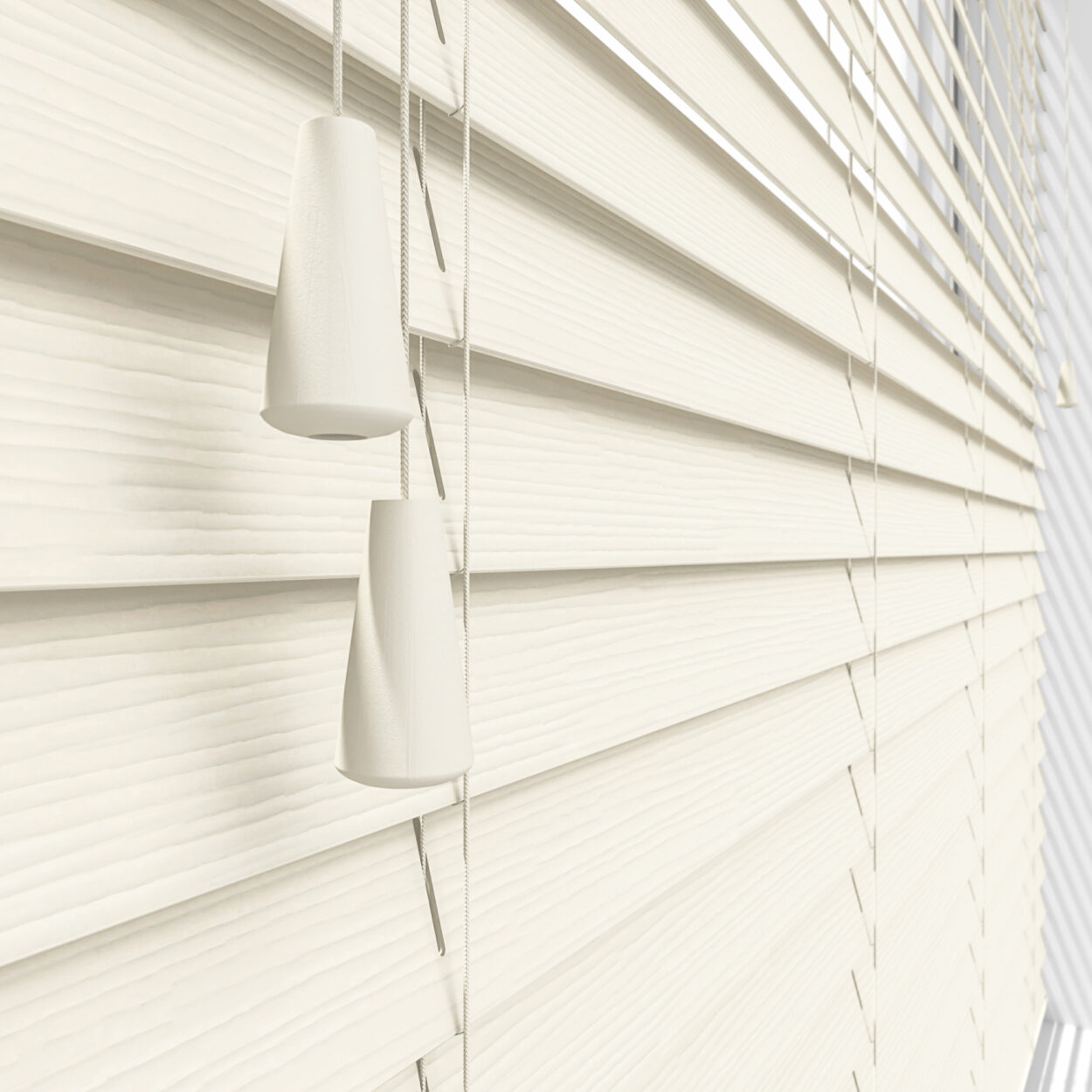 lifetime grain cream wood venetian blind 6