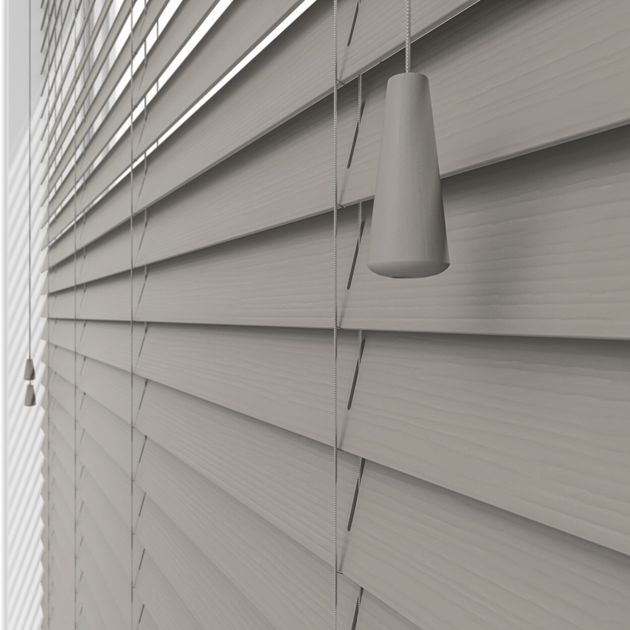 lifetime grain dark grey wood venetian blind 7