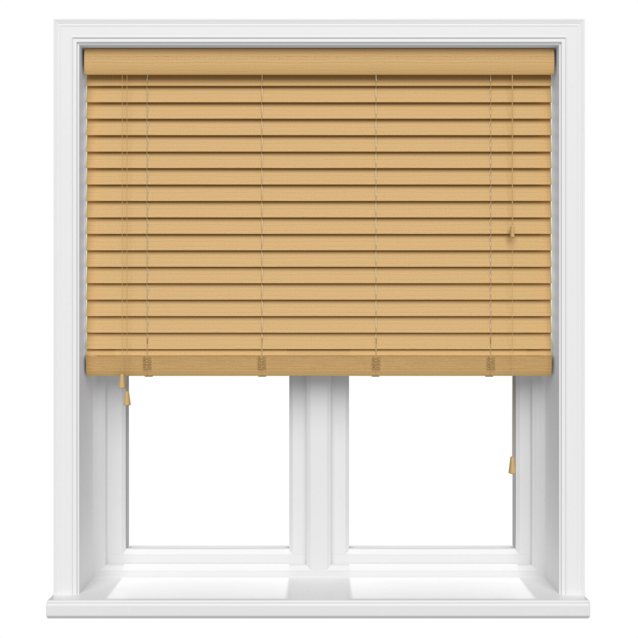 lifetime grain natural oak wood venetian blind 1