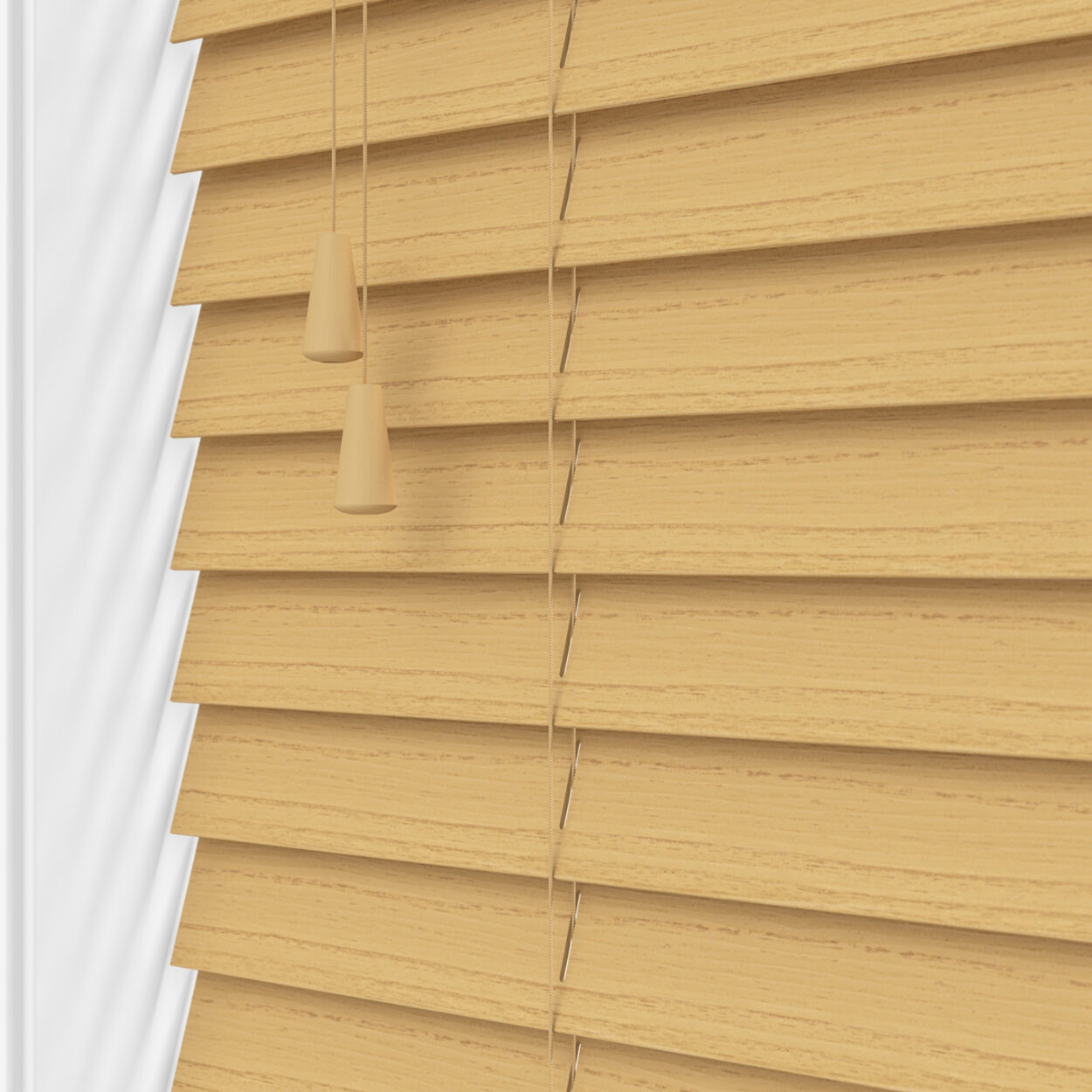 lifetime grain natural oak wood venetian blind 5