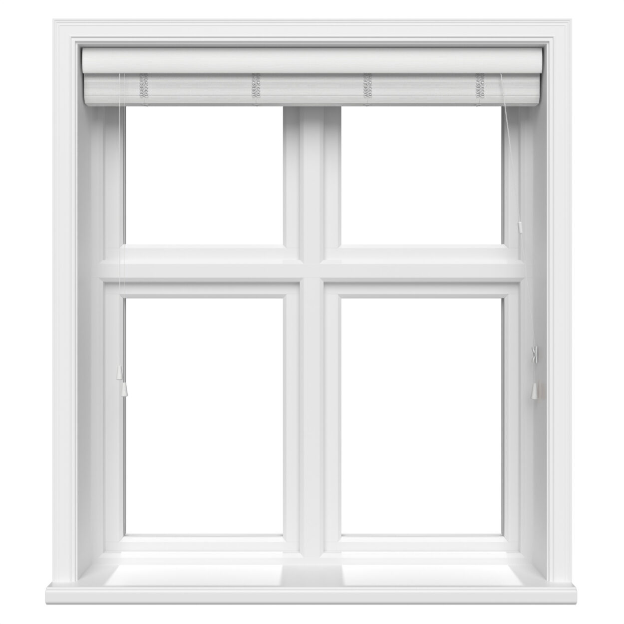 lifetime grain white wooden blind 2