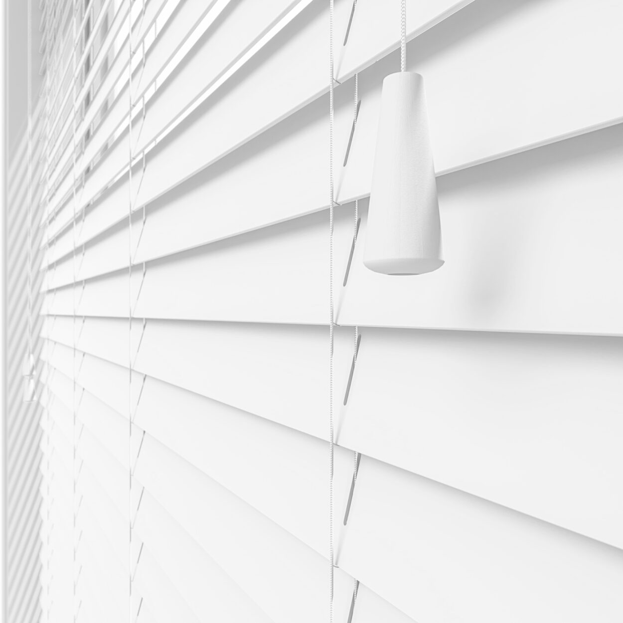 lifetime smooth brilliant white wood venetian blind 7